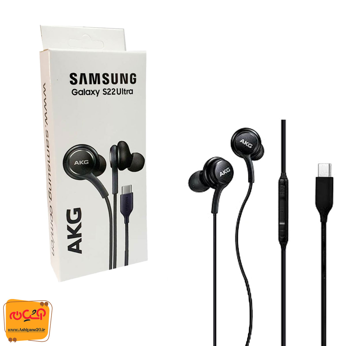 هندزفری تایپ سی سامسونگ AKG S22 ULTRA