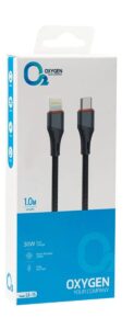 کابل آیفون به تایپ سی OَXYGEN LX-15