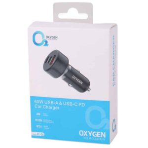 شارژر فندکی OXYGEN AC-03