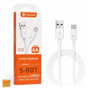 کابل تایپ سی SASA S80T