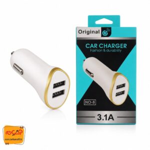 شارژر فندکی 2 پورت NO-8