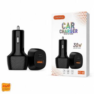 شارژر فندکی 48W PD مدل CC-65