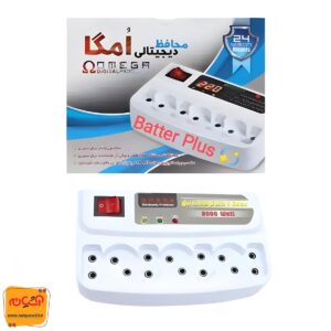 محافظ برق 7 خانه OMEGA سیم 1.5متری