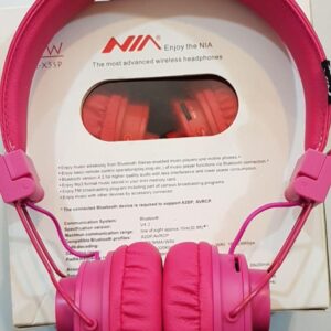 هدفون بلوتوث اسپیکر دار Nia