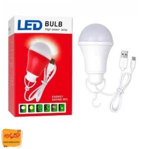 لامپ حبابی LED  دو سر تایپ سی