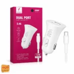 شارژر فندکی با کابل تایپ سی DOLPHIN SZ08T