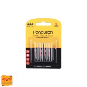 باتری نیم قلمی 4 عددی Panatech AAA
