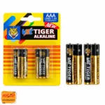 باتری نیم قلمی 4عددی TIGER