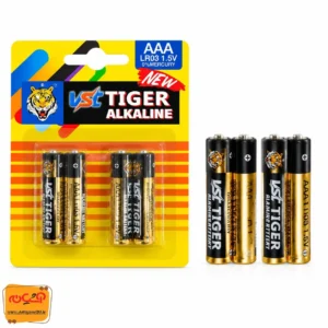 باتری نیم قلمی 4عددی TIGER